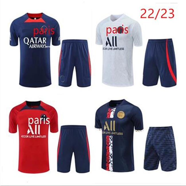 PSGs soccer jersey tracksuit 22 23 Classic style adult football paris training sets, Lavender
PSGs soccer jersey tracksuit 22 23 Classic style adult football paris training sets, Lavender