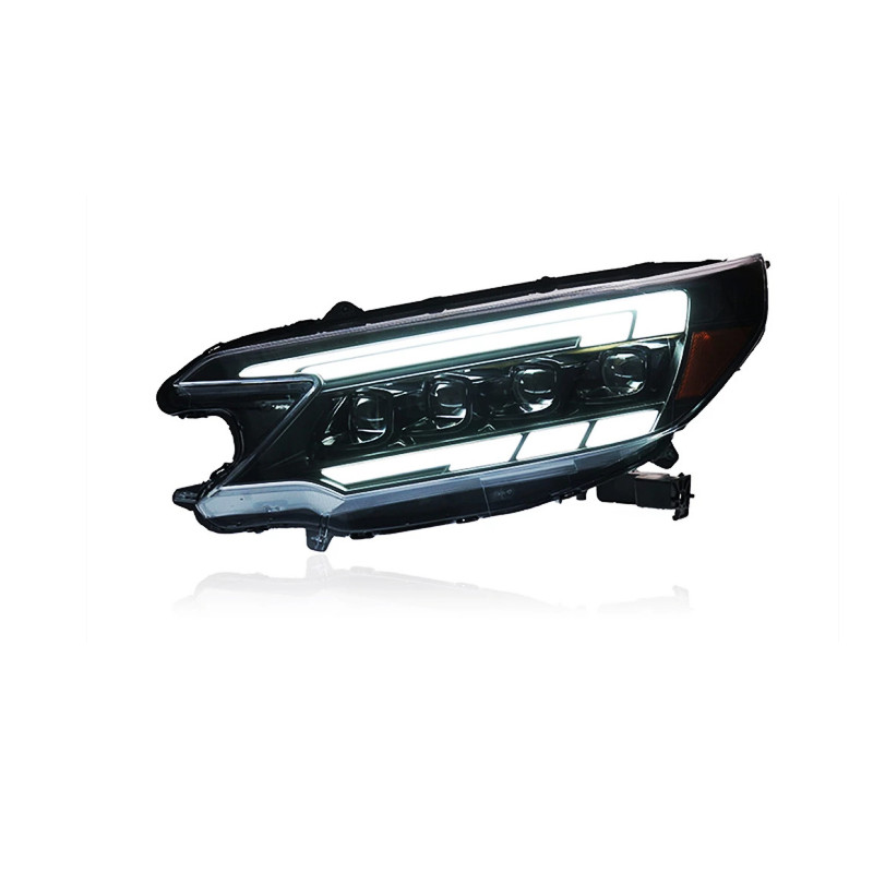 Full LED Head Lamps For Honda CR-V CRV 2012-2014 LED Dual Lens Turn Signal High Beam Daytime Running Headlights