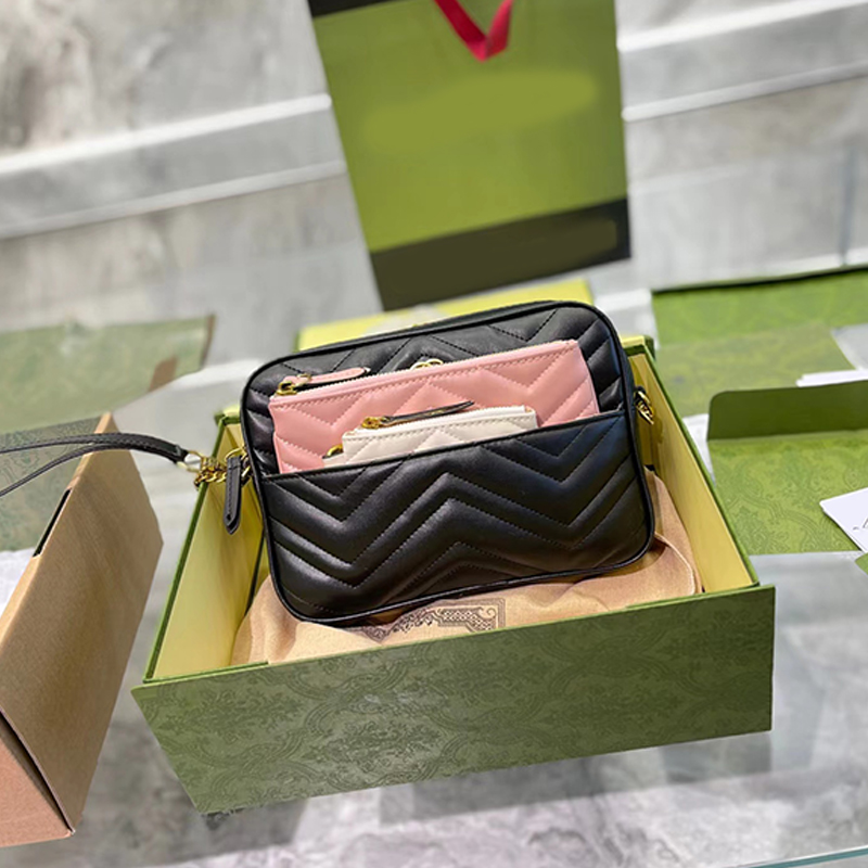Luxury Mini Marmont Chain Bags Fashion Women Plain Quality Crossbody Shoulder Bag Cowhide Leather Cute Purse Wallet Flap handbag Purse 3 pice, Yellow
Luxury Mini Marmont Chain Bags Fashion Women Plain Quality Crossbody Shoulder Bag Cowhide Leather Cute Purse Wallet Flap handbag Purse 3 pice, Yellow
