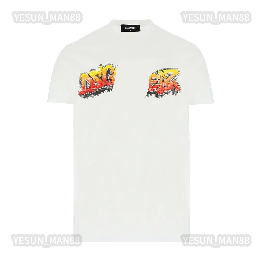 Men' T-Shirts Womens And Mens Designer D2 T Shirt Fashion Ajoint Dsquares Luxury Graffiti Short Sleeved Round Dsq Neck Tee
Men' T-Shirts Womens And Mens Designer D2 T Shirt Fashion Ajoint Dsquares Luxury Graffiti Short Sleeved Round Dsq Neck Tee