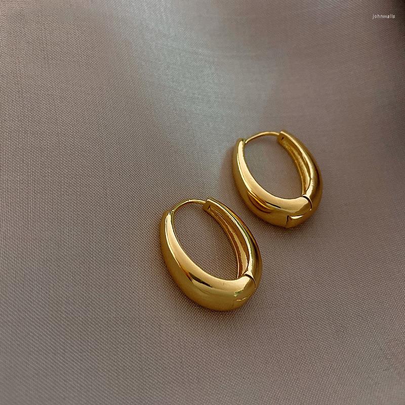 Hoop Earrings Korean Selling Fashion Jewelry Simple Metal Copper Mirror Gold Elegant Urban Women's Daily Work Accessories
Hoop Earrings Korean Selling Fashion Jewelry Simple Metal Copper Mirror Gold Elegant Urban Women's Daily Work Accessories