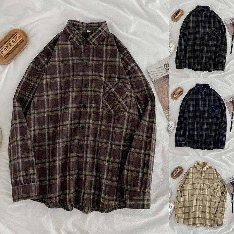 Women' Blouses SHUJIN Women Shirt Plaid Oversize 3XL Turn-down Collar Leisure Fashion Loose All-match Womens Long Sleeves Soft Chic Korean, Navy blue
Women' Blouses SHUJIN Women Shirt Plaid Oversize 3XL Turn-down Collar Leisure Fashion Loose All-match Womens Long Sleeves Soft Chic Korean, Navy blue