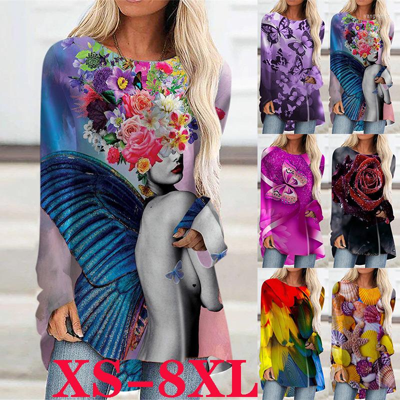 Women's T Shirts Fashion Plus Size -8xl Long-sleeved T-shirt Casual Loose Printed Shirt Ladies Pure Cotton Top, Black
Women's T Shirts Fashion Plus Size -8xl Long-sleeved T-shirt Casual Loose Printed Shirt Ladies Pure Cotton Top, Black