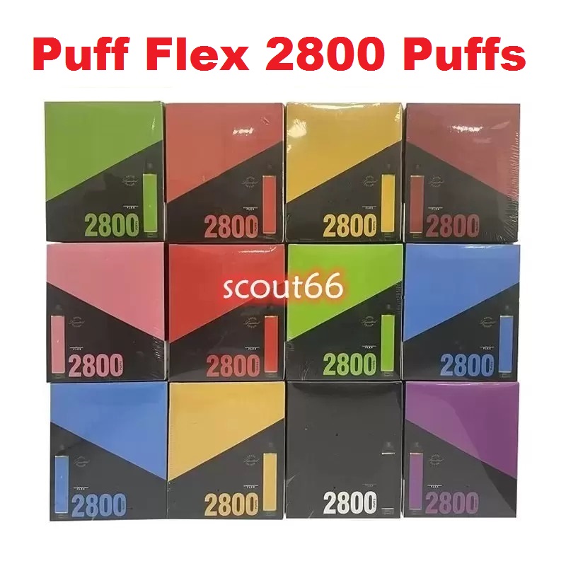Puff Flex 2800 puffs 2800 disposable e cigarette vape desechable pods device kits pre-filled 8ml vaporizer vaper desechable in stock
Puff Flex 2800 puffs 2800 disposable e cigarette vape desechable pods device kits pre-filled 8ml vaporizer vaper desechable in stock