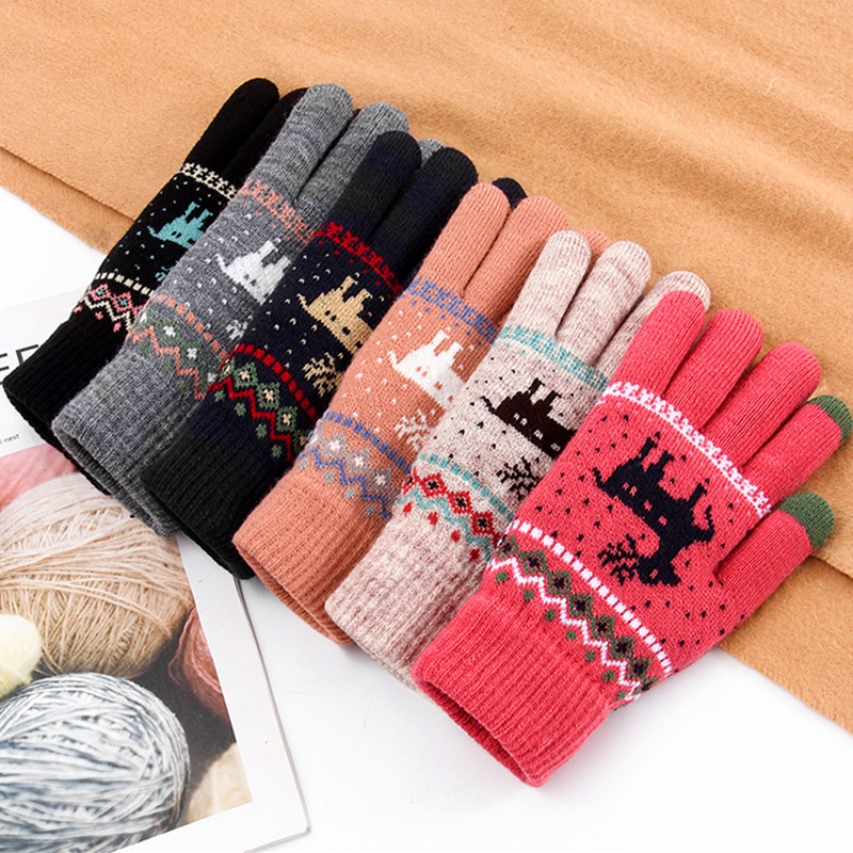 Rimiut Fashion Knitted Thick Gloves For Men & Women Christmas Deer Printed Warm Autumn Winter Full finger Gloves CPA4364 F0916, Picture shown pls remarks
Rimiut Fashion Knitted Thick Gloves For Men & Women Christmas Deer Printed Warm Autumn Winter Full finger Gloves CPA4364 F0916, Picture shown pls remarks