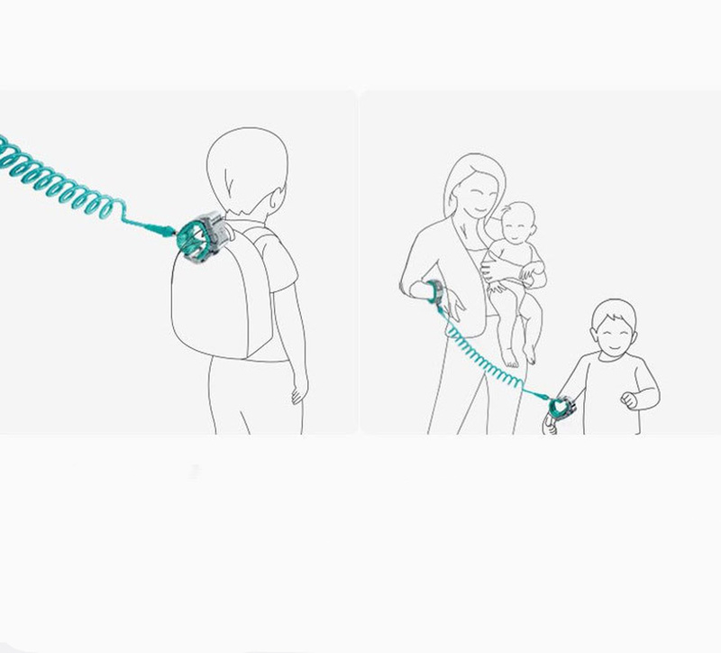 Baby Walking Harness Anti Lost Wrist Link Kids Outdoor Hand Belt Band Child Wristband Toddler Leash Safety Strap Rope 220915