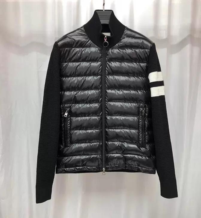 Monclair striped sleeve knit panel mens down jacket France Luxury Brand monclairs jackets Europe and American style coat size0-3, Sold out
Monclair striped sleeve knit panel mens down jacket France Luxury Brand monclairs jackets Europe and American style coat size0-3, Sold out