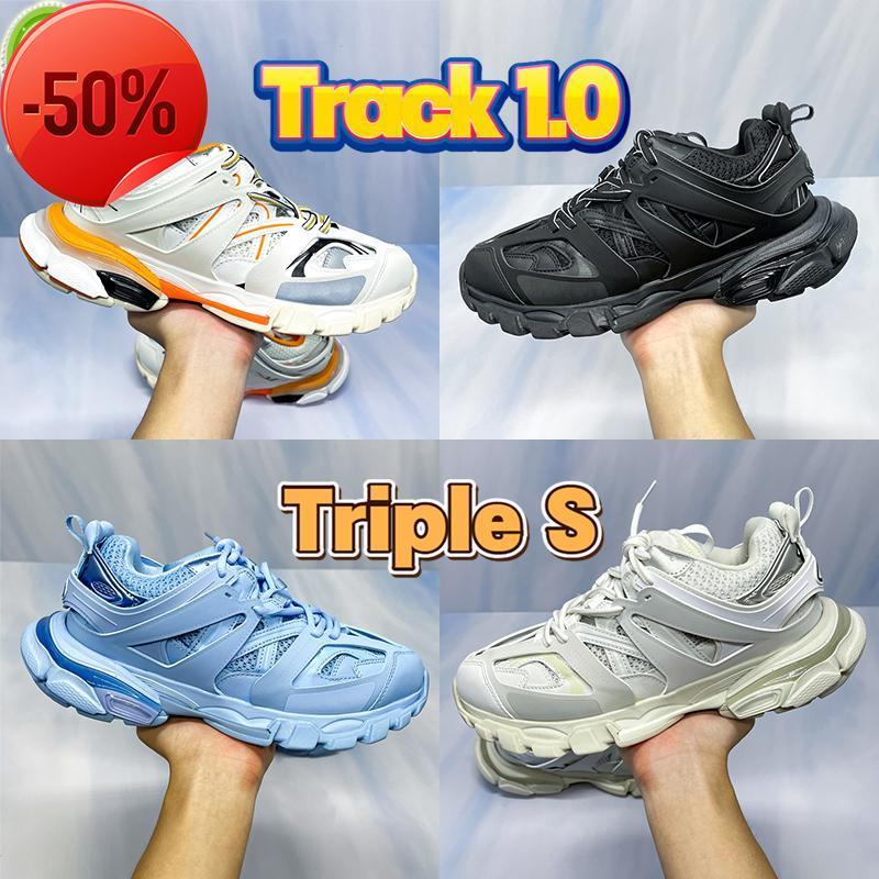 Paris Designer Casual Shoes Triple S Track Black White Orange Runner Ice Blue Pink Trainer Red Men Sneakers Metallic Silver Lime Women, #8- triple grey
Paris Designer Casual Shoes Triple S Track Black White Orange Runner Ice Blue Pink Trainer Red Men Sneakers Metallic Silver Lime Women, #8- triple grey