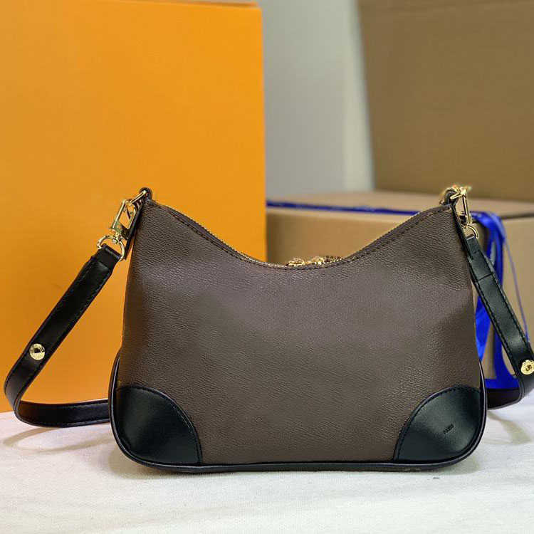 Woman's Brand Designer bag Handbag Shoulder Crossbody Bags Tote New Fashion texture leather Classic Underarm Bag Peas Package Canvas Lady Chain Crescent Bag, Brown
Woman's Brand Designer bag Handbag Shoulder Crossbody Bags Tote New Fashion texture leather Classic Underarm Bag Peas Package Canvas Lady Chain Crescent Bag, Brown