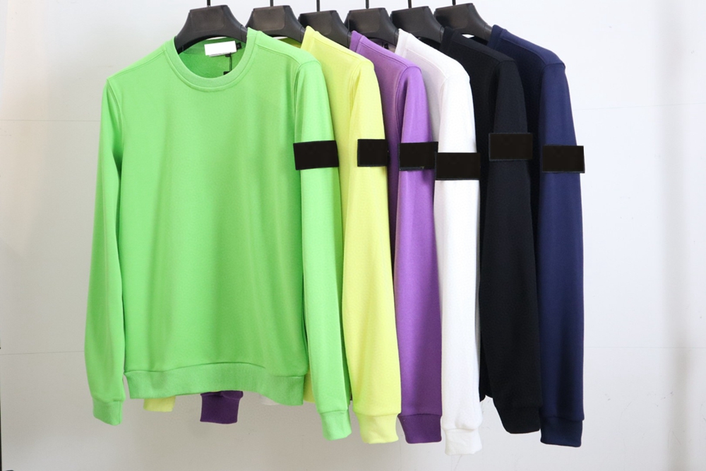 Autumn Mens Hoodies Sweatshirts Europen Fashion Sweater Badge Long Sleeve Hip Hop Streetwear Pullwover Crewneck