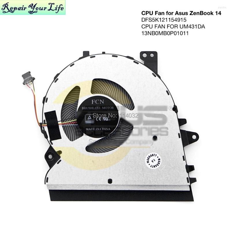 Computer Coolings 5V Fans CPU Cooling Fan For ASUS ZENBOOK 14 UX431F UM431D UM431DA UX431FA UX431FN UX431 UX431FL 13NB0MB0P01011 Original
Computer Coolings 5V Fans CPU Cooling Fan For ASUS ZENBOOK 14 UX431F UM431D UM431DA UX431FA UX431FN UX431 UX431FL 13NB0MB0P01011 Original