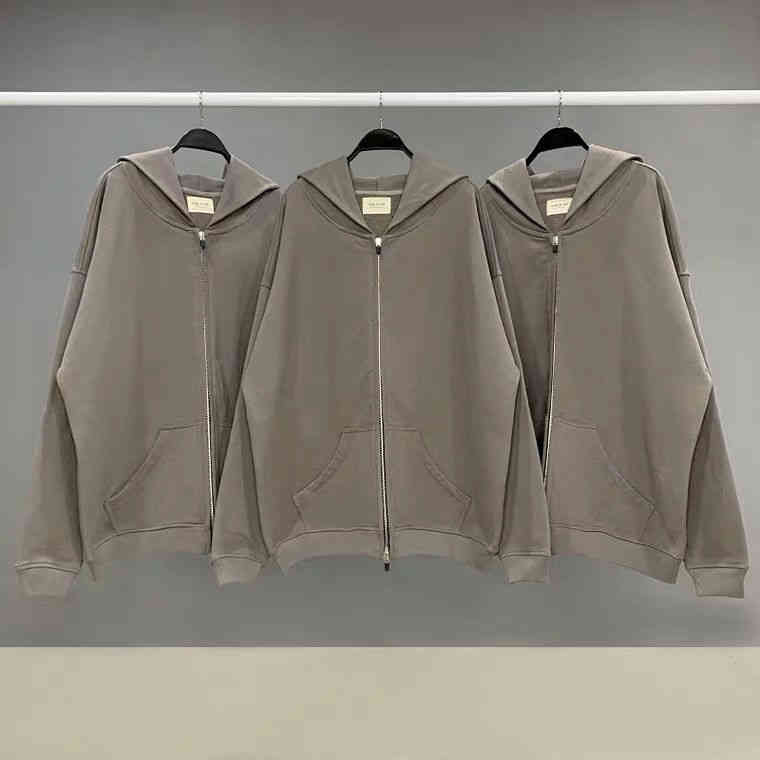 Designer Luxury Men's Hoodies Cotton Comfortable Sweatshirt Fearr of Goddess Season 6 Fog Cardigan Zipper Coat Loose Hooded Sweater Couple HJ31, Dark gray
Designer Luxury Men's Hoodies Cotton Comfortable Sweatshirt Fearr of Goddess Season 6 Fog Cardigan Zipper Coat Loose Hooded Sweater Couple HJ31, Dark gray