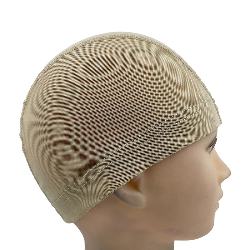 Elastic wig mesh cap perforated wig head cover wig hair mesh manufacturer rice spandes mesh dome cap 10pieces/lot