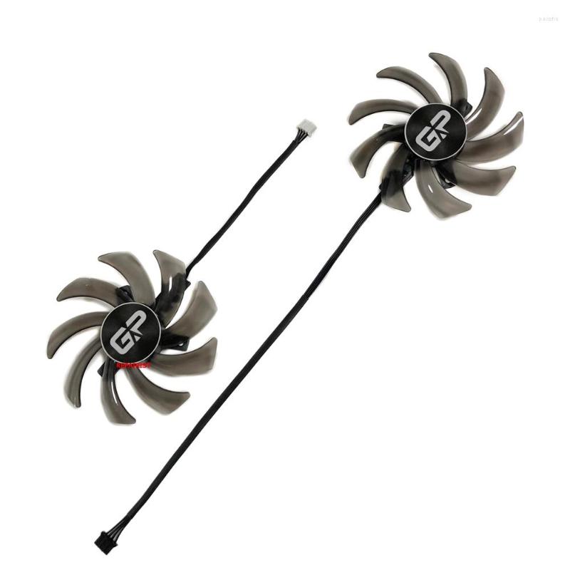 Computer Coolings 2Pcs/Set GA91S2U Graphics Card Fan GPU Cooler For Palit RTX2060 RTX2070 RTX2080 DUAL GamingPro Replace
Computer Coolings 2Pcs/Set GA91S2U Graphics Card Fan GPU Cooler For Palit RTX2060 RTX2070 RTX2080 DUAL GamingPro Replace