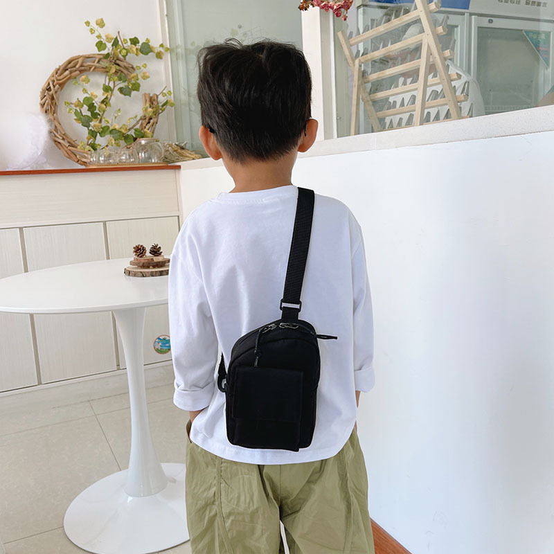 Backpacks Korean Version Boys Chest Bag Kids Sports Small Bag Childrens Leisure Single Shoulder Messenger Package Style Package 220915