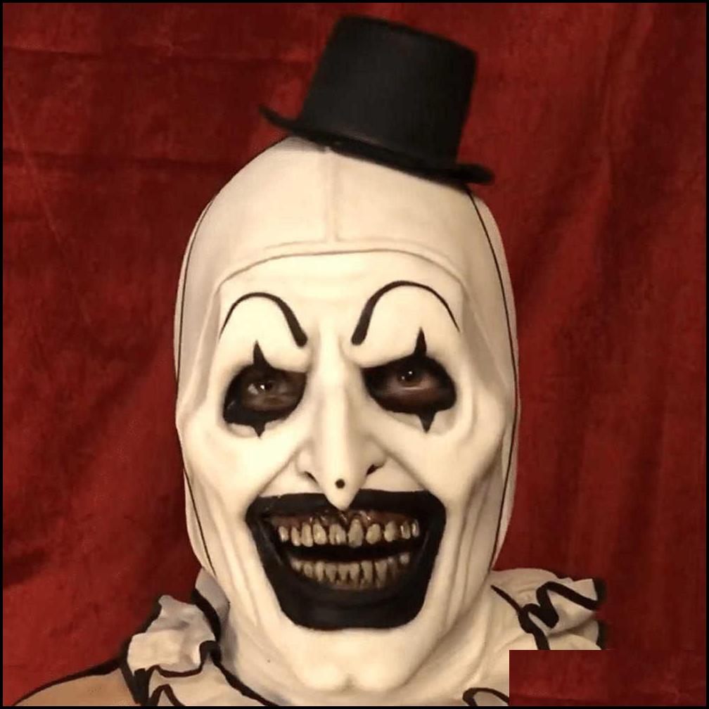 Party Decoration Joker Latex Mask Terrifier Art The Clown Cosplay Masks Horror Fl Face Helmet Halloween Costumes Accessory Zlnewhome Dhtbf
Party Decoration Joker Latex Mask Terrifier Art The Clown Cosplay Masks Horror Fl Face Helmet Halloween Costumes Accessory Zlnewhome Dhtbf
