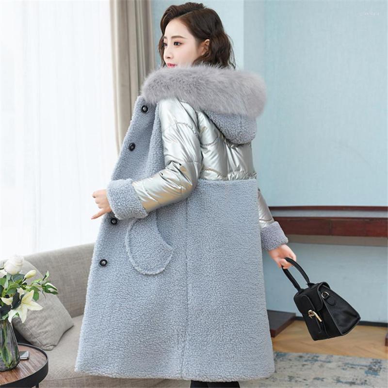 Women' Trench Coats Winter Jacket Fashion Hooded Parkas Thick Cotton Lamb Wool Patchwork Coat Warm Loose Casual Women' Outwear, Picture shown
Women' Trench Coats Winter Jacket Fashion Hooded Parkas Thick Cotton Lamb Wool Patchwork Coat Warm Loose Casual Women' Outwear, Picture shown