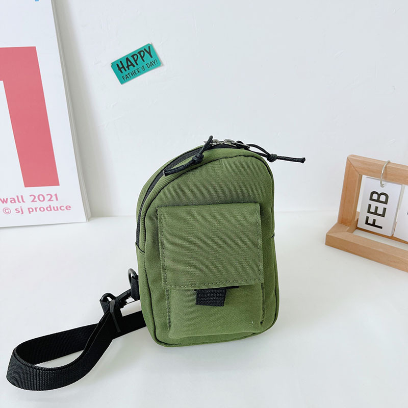 Backpacks Korean Version Boys Chest Bag Kids Sports Small Bag Childrens Leisure Single Shoulder Messenger Package Style Package 220915