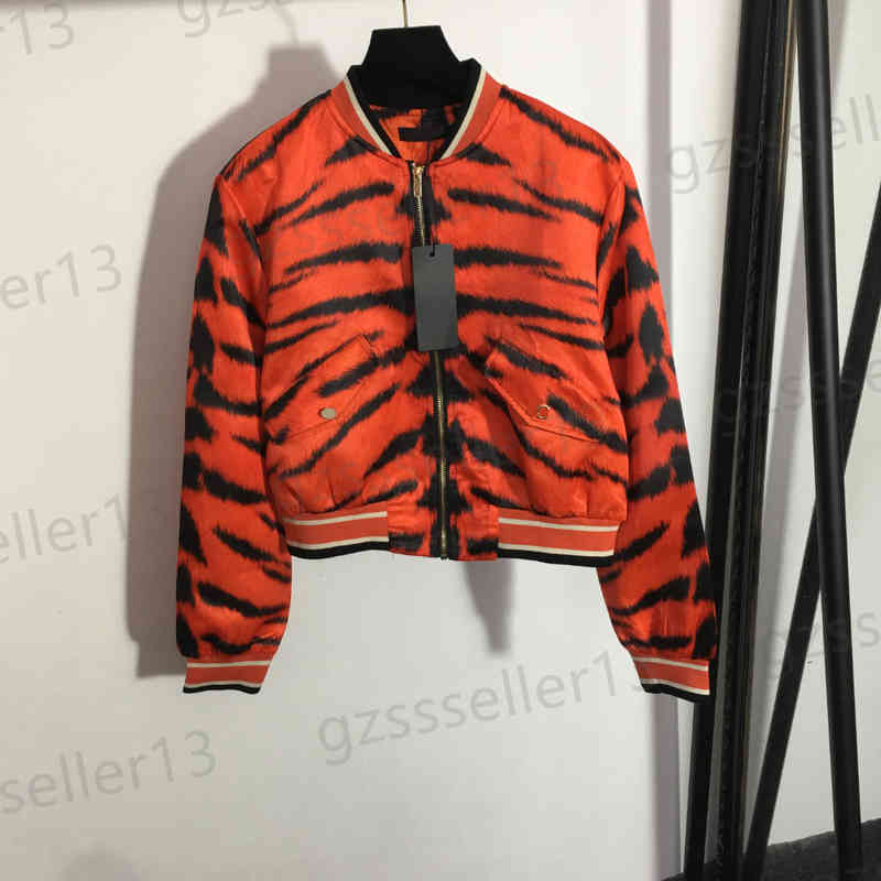 Womens Jacket Luxury Designer Tiger Print On The Back Jacket Fashion Brand Red Patterned Crew Neck Zip Baseball Jackets, Extra shipping
Womens Jacket Luxury Designer Tiger Print On The Back Jacket Fashion Brand Red Patterned Crew Neck Zip Baseball Jackets, Extra shipping