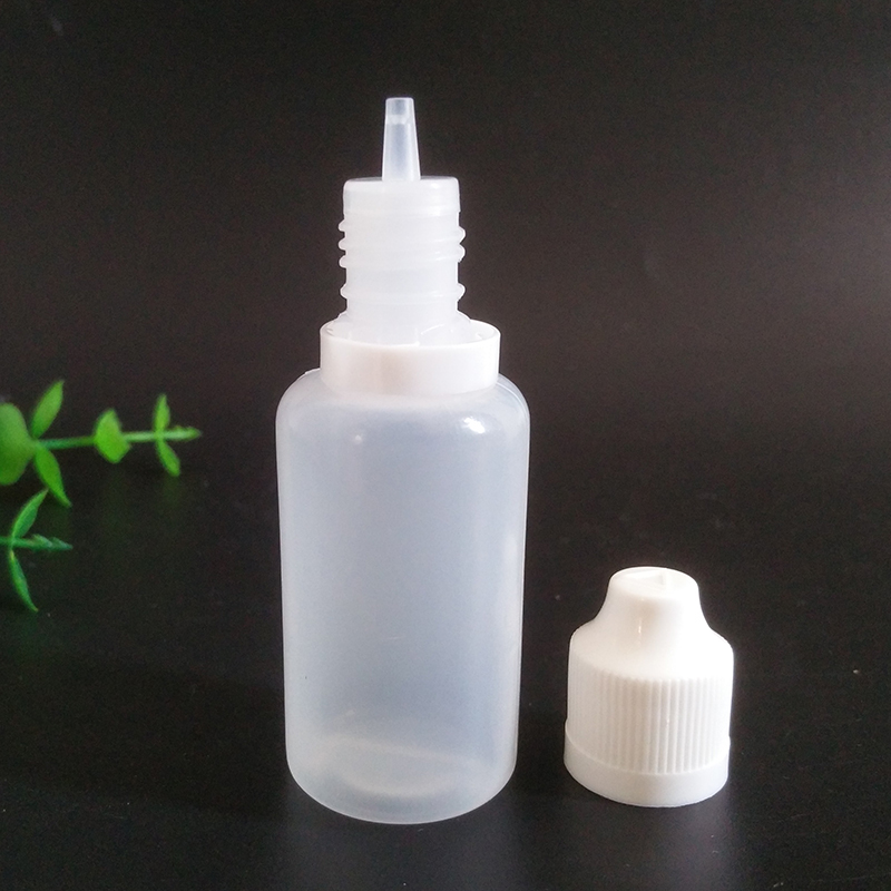 Childproof Tamper Cap 10ml-120ml Plastic Dropper Bottles For E Liquid Juice