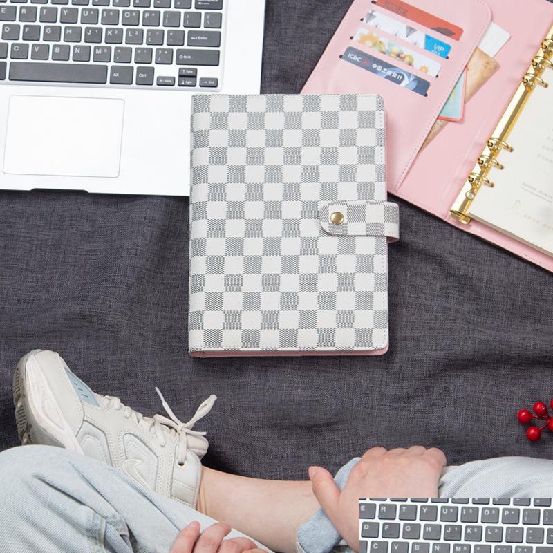 Notepads Notepads A5 Notebook Loose-Leaf High-Grade Leather Er Checkered Book Custom Logo Drop Delivery 2021 Office School Zlnewhome Dhuv3
Notepads Notepads A5 Notebook Loose-Leaf High-Grade Leather Er Checkered Book Custom Logo Drop Delivery 2021 Office School Zlnewhome Dhuv3