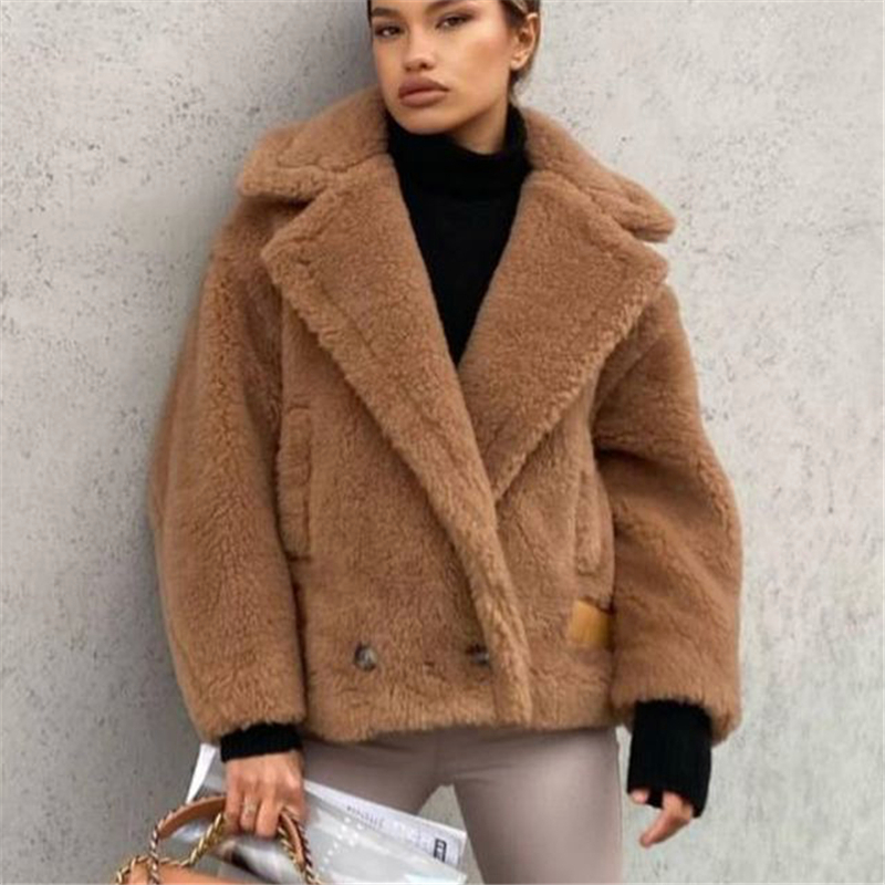 Teddy Lamb Wool Warm Jackets Womens Cloak Coats Fashion Brand Lady Plush Jacket Winter Thicken Coat Clothes, Extra shipping/no ship
Teddy Lamb Wool Warm Jackets Womens Cloak Coats Fashion Brand Lady Plush Jacket Winter Thicken Coat Clothes, Extra shipping/no ship