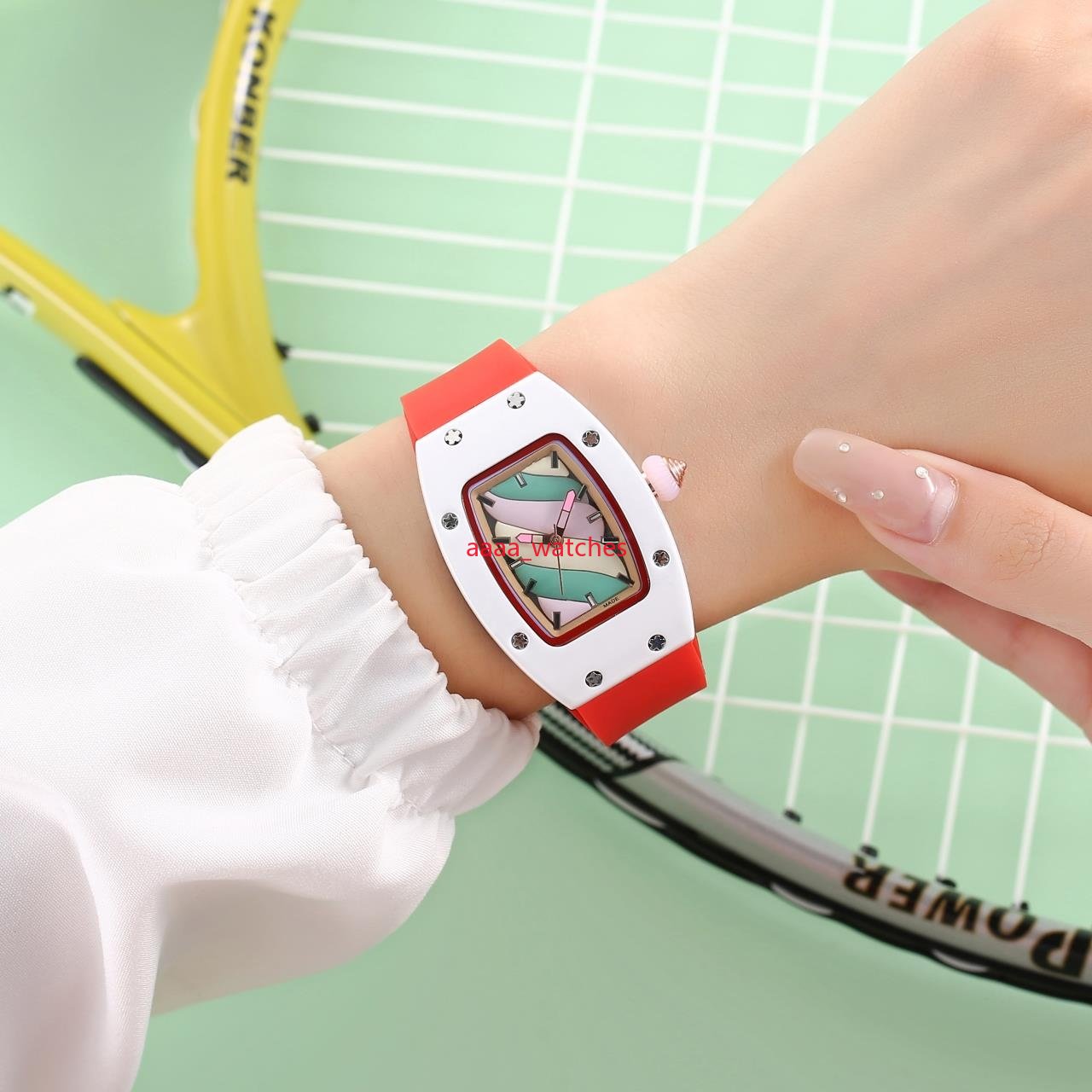 2022 Watch Women New Quartz Ladies Fasion Wristwatch Silicone Strap Casual Beautiful Grils Watches Relogio Masculino