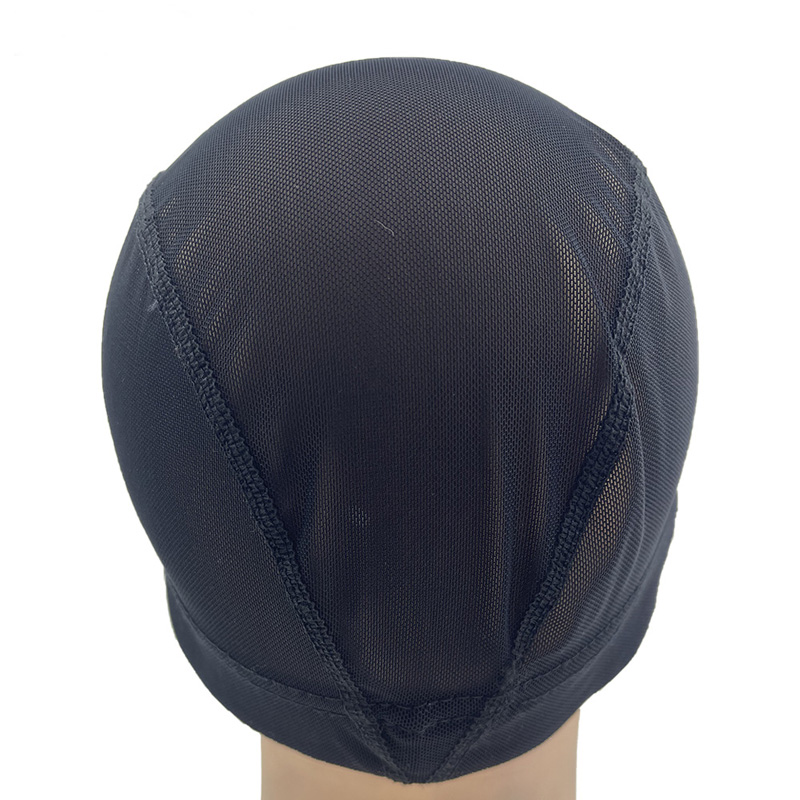 Elastic wig mesh cap perforated wig head cover wig hair mesh manufacturer rice spandes mesh dome cap 10pieces/lot