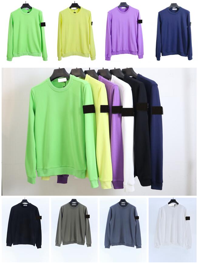 ISLAND Autumn Mens Hoodies Sweatshirts Europen Fashion Sweater STONE Badge Long Sleeve Hip Hop Streetwear Pullwover Crewneck 01
