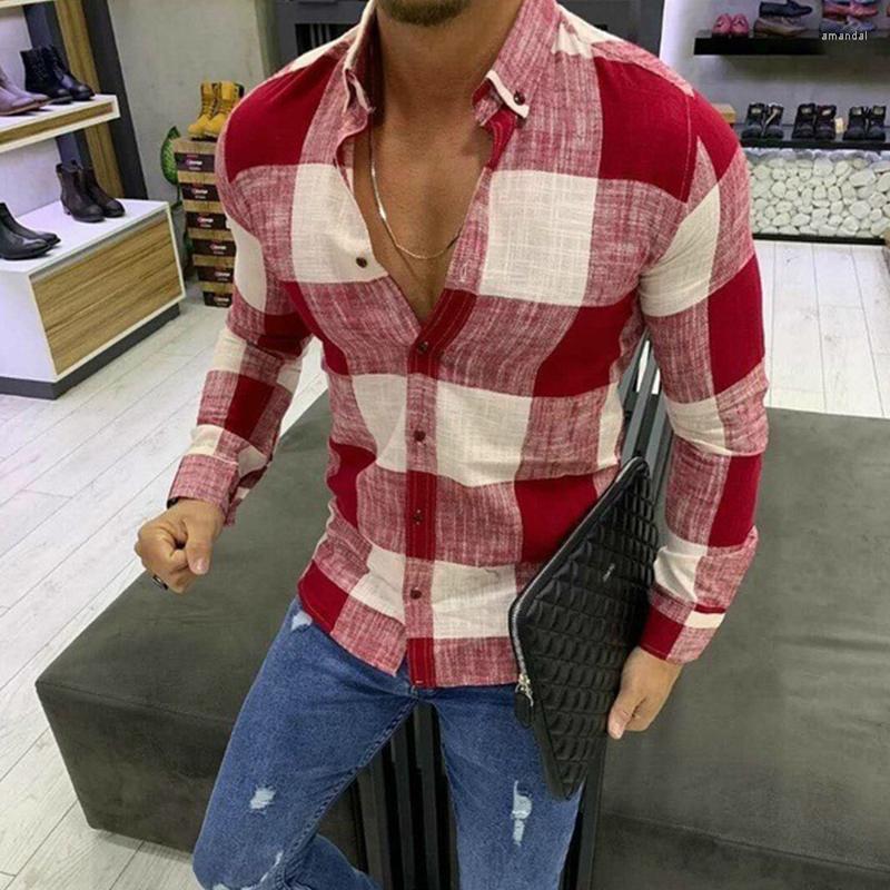 Men's T Shirts Spring And Autumn Fashion Plaid Long-sleeved Shirt Casual Lapel Button Plus Size Slim All-match T-shirt, Black
Men's T Shirts Spring And Autumn Fashion Plaid Long-sleeved Shirt Casual Lapel Button Plus Size Slim All-match T-shirt, Black