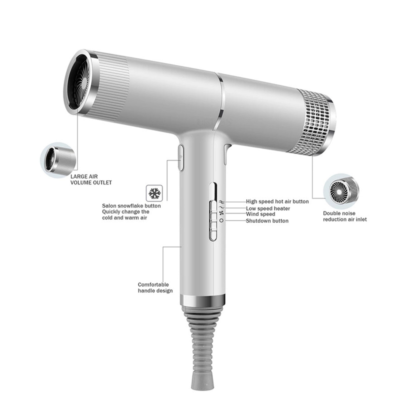 Hair Dryers 1200W and Cold Wind Hair Dryer Blow Dryer Professional Hairdryer Styling Tools air Dryer for Salons and Household Use 220916