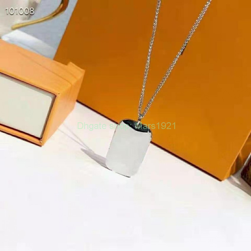 New Fashion 2023 9 styles Necklaces Jewelry 316L Titanium Steel 18K Rose Gold Plated Necklace Silver Normal size Classical Necklace Pendant Pendant Necklaces
New Fashion 2023 9 styles Necklaces Jewelry 316L Titanium Steel 18K Rose Gold Plated Necklace Silver Normal size Classical Necklace Pendant Pendant Necklaces
