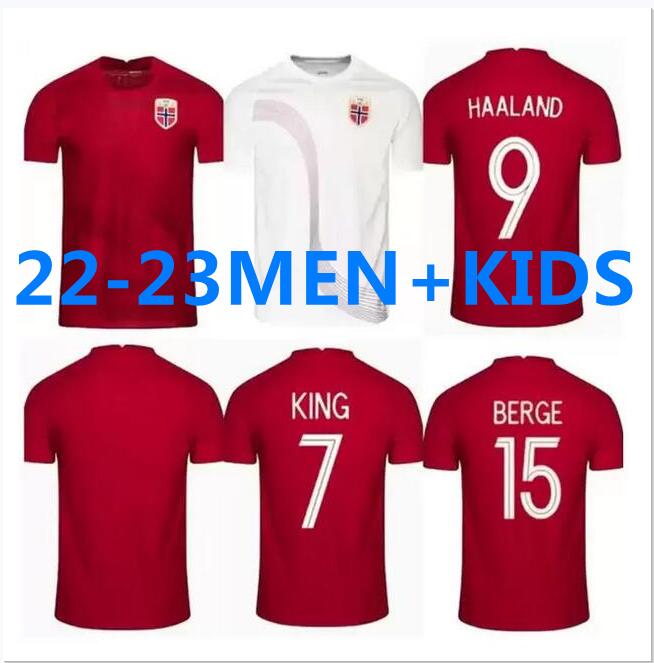 22 23 Norwaies soccer Jerseys #23 HAALAND noruega #10 ODEGAARD Berge King Sorloth camisetas 2022 2023 World Cup national team man kids Football uniform kit 16-XXL
22 23 Norwaies soccer Jerseys #23 HAALAND noruega #10 ODEGAARD Berge King Sorloth camisetas 2022 2023 World Cup national team man kids Football uniform kit 16-XXL
