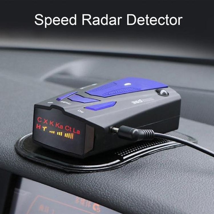 Car Radar Detector 16 Band 360 Auto Speed Alarm System Anti GPS Camera Laser Detector with Voice Alert