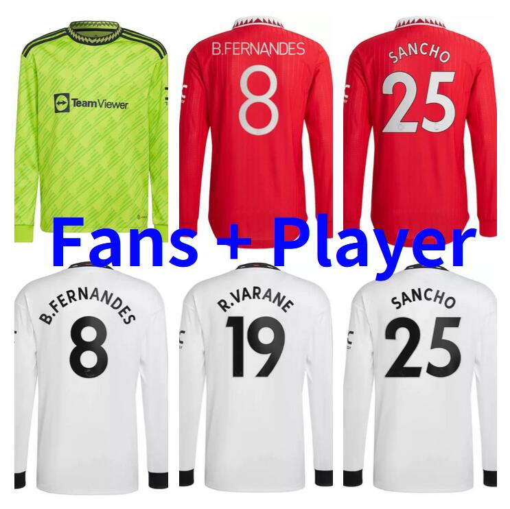 long sleeve Antony SANCHO 22 23 soccer jerseys RASHFORD Casemiro B.FERNANDES MANS SHAW POGBA 2022 2023 jersey player version MARTIALPOGBA football shirt
long sleeve Antony SANCHO 22 23 soccer jerseys RASHFORD Casemiro B.FERNANDES MANS SHAW POGBA 2022 2023 jersey player version MARTIALPOGBA football shirt