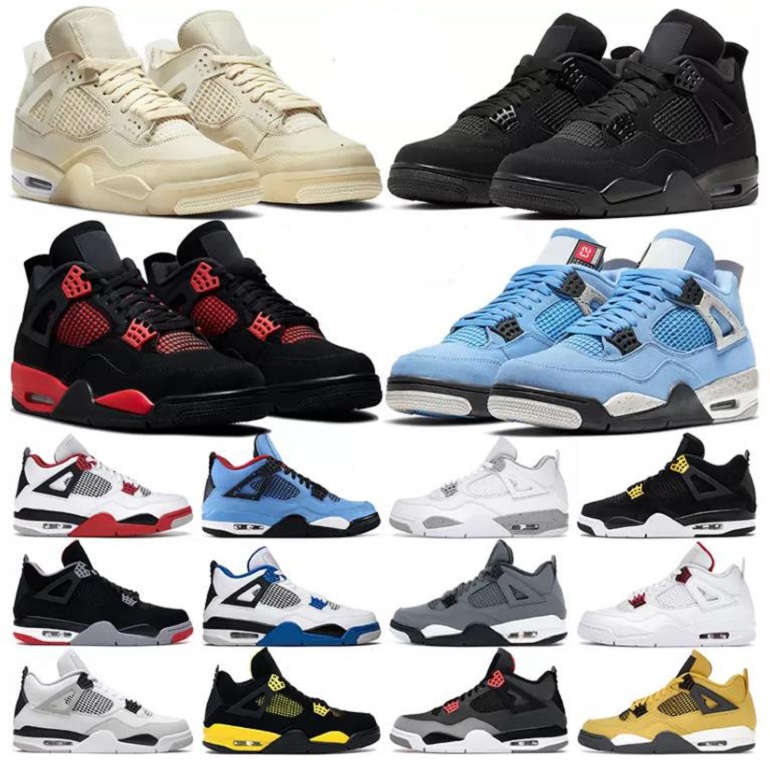 2022 Jumpman 4 Retro Basketball shoes Cat University Bue white oero Lightning union Fire red bred Pure Money metallic purple green, #35
2022 Jumpman 4 Retro Basketball shoes Cat University Bue white oero Lightning union Fire red bred Pure Money metallic purple green, #35