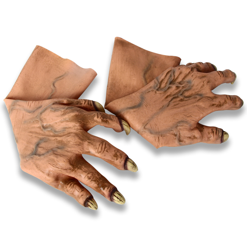 Party Decoration Scary Halloween Gloves Soft Latex Gloves Cosplay Haunted House Horror Hands Latex Props 220915