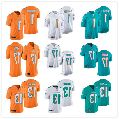 Football jersey Miami''Dolphins''98 Raekwon Davis 91 Emmanuel Ogbah 40 Nik Needham 7 Jason Sanders 10 Tyreek Hill 1 Tua Tagovailoa 17 Jaylen Waddle, Colour
Football jersey Miami''Dolphins''98 Raekwon Davis 91 Emmanuel Ogbah 40 Nik Needham 7 Jason Sanders 10 Tyreek Hill 1 Tua Tagovailoa 17 Jaylen Waddle, Colour