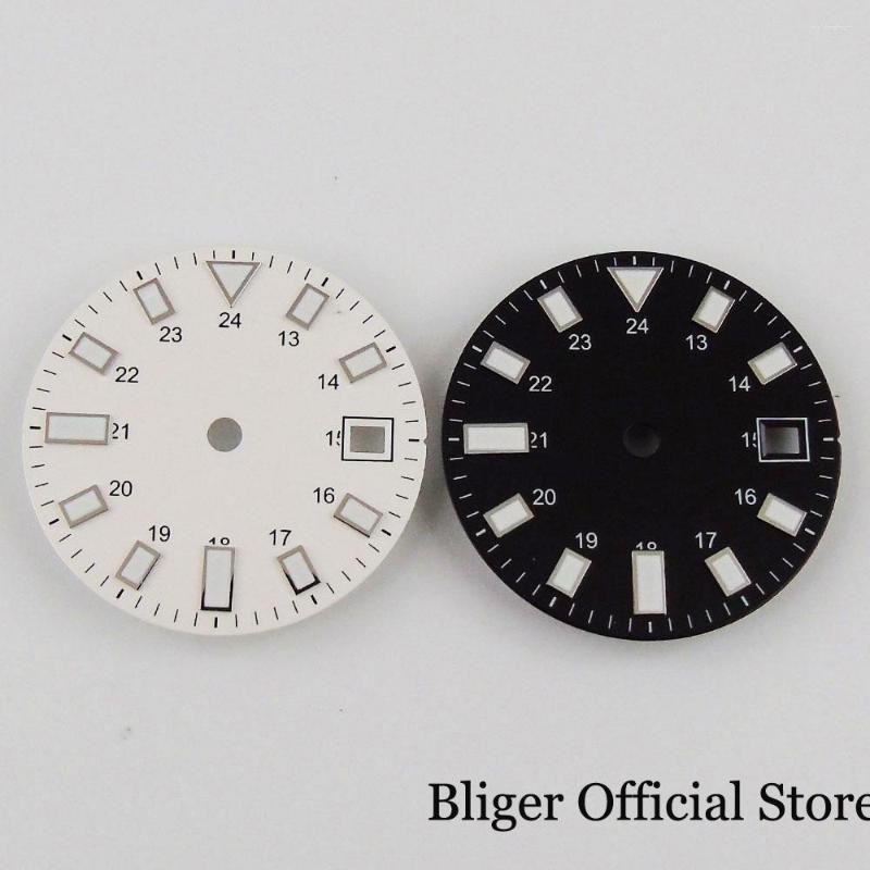Watch Repair Kits Black/White 28.5MM Dial Date Window Fit MINGZHU 2813 MIYOTA 8215 Movement
Watch Repair Kits Black/White 28.5MM Dial Date Window Fit MINGZHU 2813 MIYOTA 8215 Movement