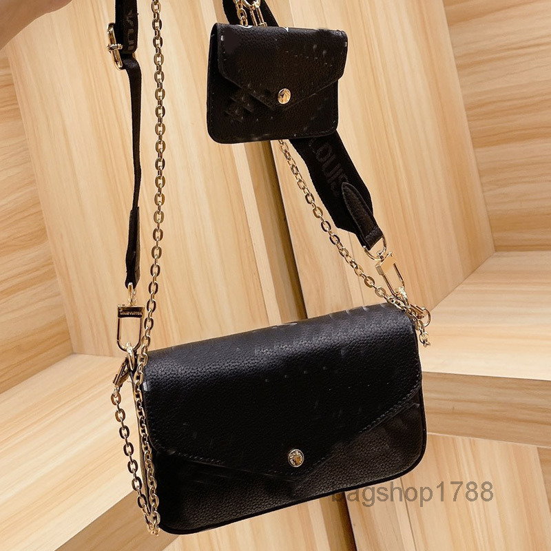 Card Holders Women Envelope Bag Crossbody Shoulder Bags Handbag Purse Three Piece Set L Letter Detachable Chain Strap Fashion Wallet High Q
Card Holders Women Envelope Bag Crossbody Shoulder Bags Handbag Purse Three Piece Set L Letter Detachable Chain Strap Fashion Wallet High Q