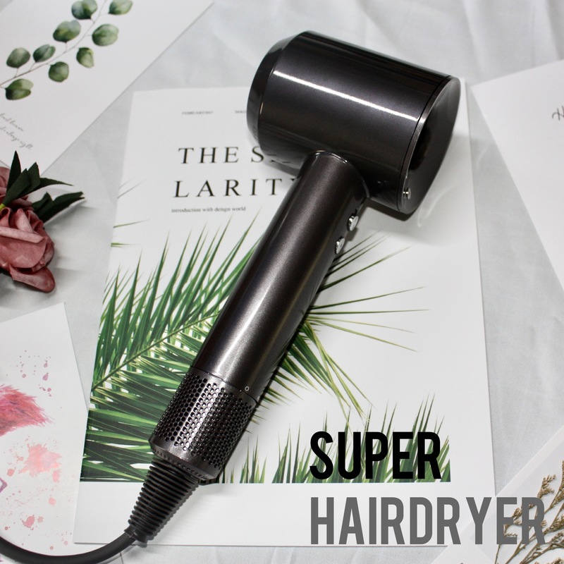 Hair Dryers Negative Ion Professional With Flyaway Attachment Multifunction Temperature Control For Salon Style Tool 220916