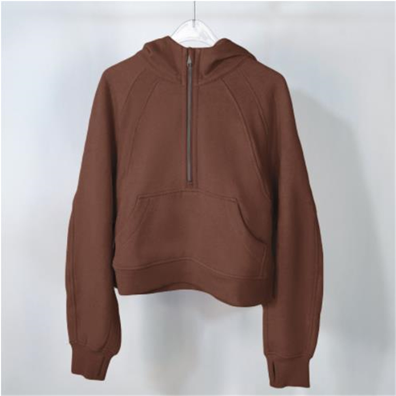 Women's Autumn Hoodies & Sweatshirt Yoga Suit Jacket Ladies Sport Half Zipper thick Loose Short Style With Fleece, Extra shipping cost
Women's Autumn Hoodies & Sweatshirt Yoga Suit Jacket Ladies Sport Half Zipper thick Loose Short Style With Fleece, Extra shipping cost