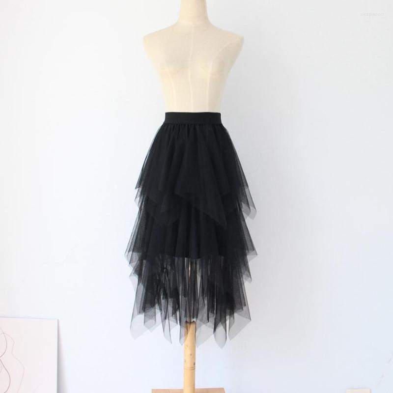 Skirts 2022 Autumn Winter Tulle Midi Skirt Women Casual Elegant High Waist Black White Irregular Mesh Long Pleated
Skirts 2022 Autumn Winter Tulle Midi Skirt Women Casual Elegant High Waist Black White Irregular Mesh Long Pleated