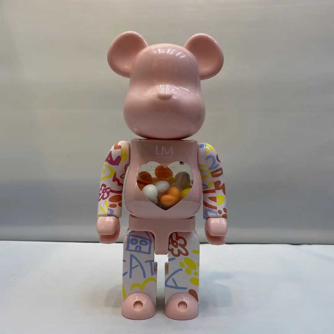New 400% Bearbrick Action & Toy Figures 28cm UM Junior Limited Collection WF Fashion Accessories Medicom Toys