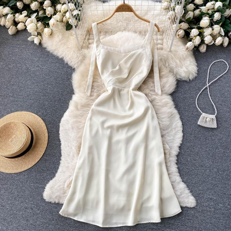 Casual Dresses Summer Women Fashion Sleeveless Sexy Slim A-line Dress Korean Clothing Vestido De Mujer E927, Black
Casual Dresses Summer Women Fashion Sleeveless Sexy Slim A-line Dress Korean Clothing Vestido De Mujer E927, Black