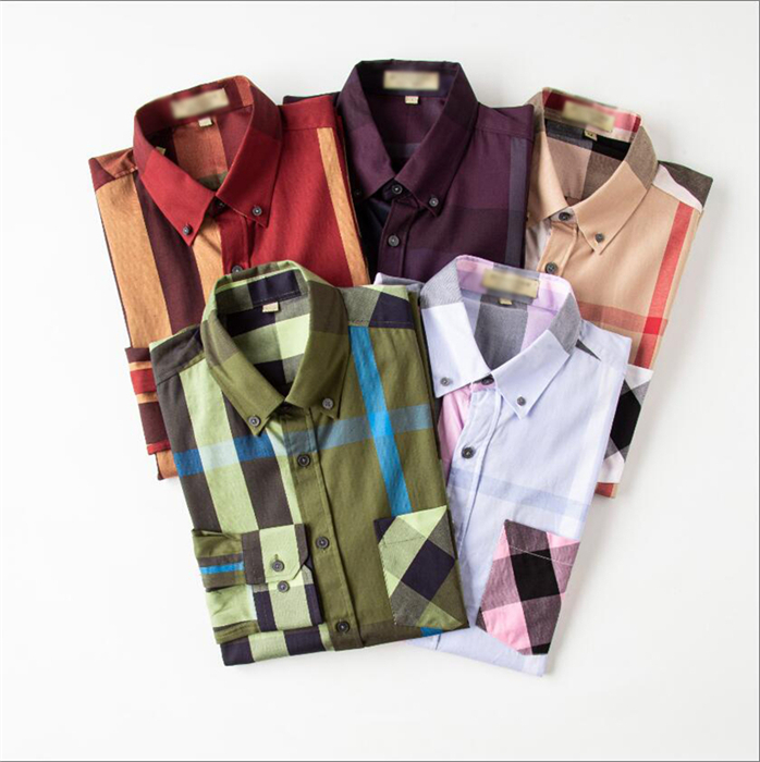 Mens Dress Casual Shirts Luxury high-end Slim Silk T-shirt Long sleeve Casual business clothing plaid brand, White
Mens Dress Casual Shirts Luxury high-end Slim Silk T-shirt Long sleeve Casual business clothing plaid brand, White