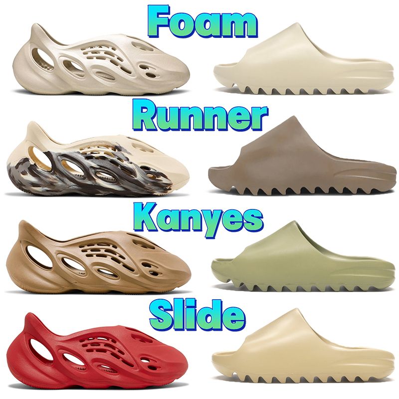 Foam Runner Sandals Designer Men Women Slide Bone Desert sand Vermillion Ochre kanyes Slippers Onyx Resin kanyes slides shoes mens Slipper womens cool Sandal GAI, #22-packaging
Foam Runner Sandals Designer Men Women Slide Bone Desert sand Vermillion Ochre kanyes Slippers Onyx Resin kanyes slides shoes mens Slipper womens cool Sandal GAI, #22-packaging