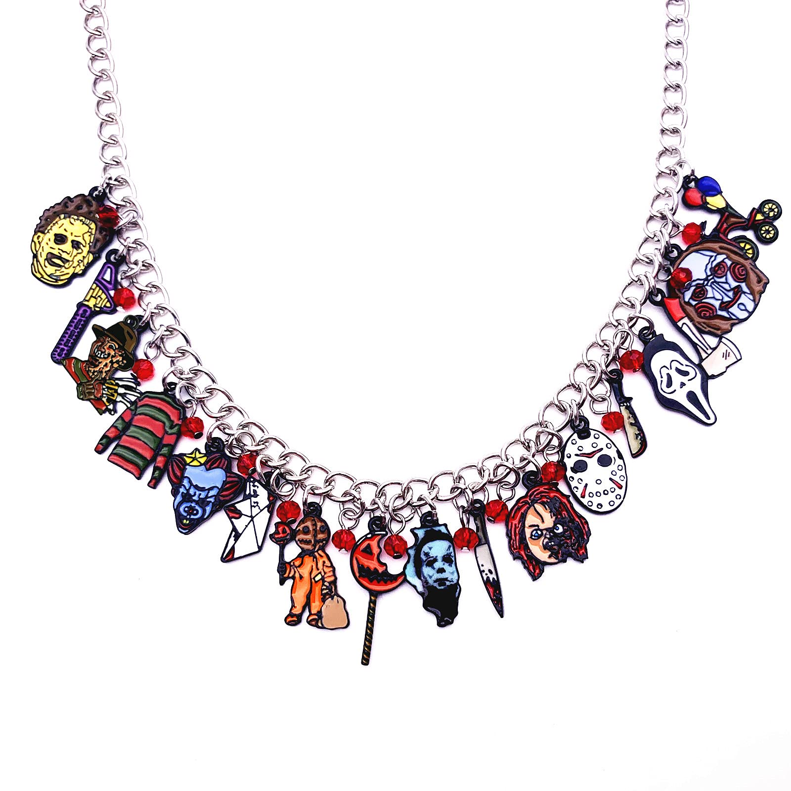 Pendant Necklaces L Jason Voorhees Freddy Krueger Halloween Michael Myers Horror Charm Necklace Gifts For Girl Woman Sier D Amajewelry Amsyv
Pendant Necklaces L Jason Voorhees Freddy Krueger Halloween Michael Myers Horror Charm Necklace Gifts For Girl Woman Sier D Amajewelry Amsyv