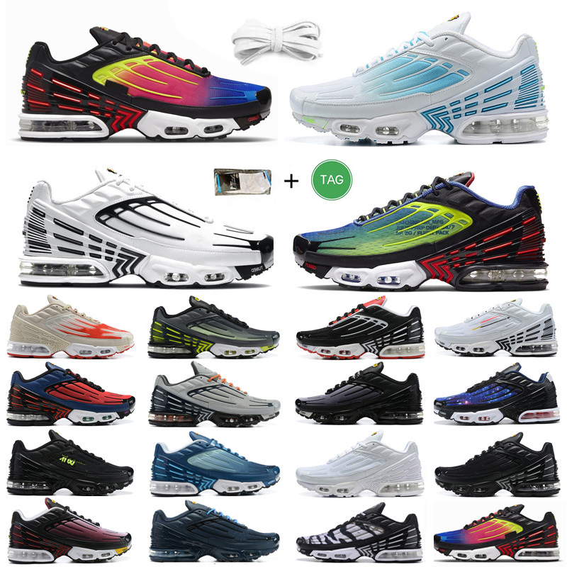 tn plus III 3.0 Running Shoes Tn 3 Mens Womens Sneakers Sneaker Triple White Black Purple Grey Laser Blue fashion designer Jogging Trainers Sports Shoe tns tnplus 36-46, Color#25
tn plus III 3.0 Running Shoes Tn 3 Mens Womens Sneakers Sneaker Triple White Black Purple Grey Laser Blue fashion designer Jogging Trainers Sports Shoe tns tnplus 36-46, Color#25