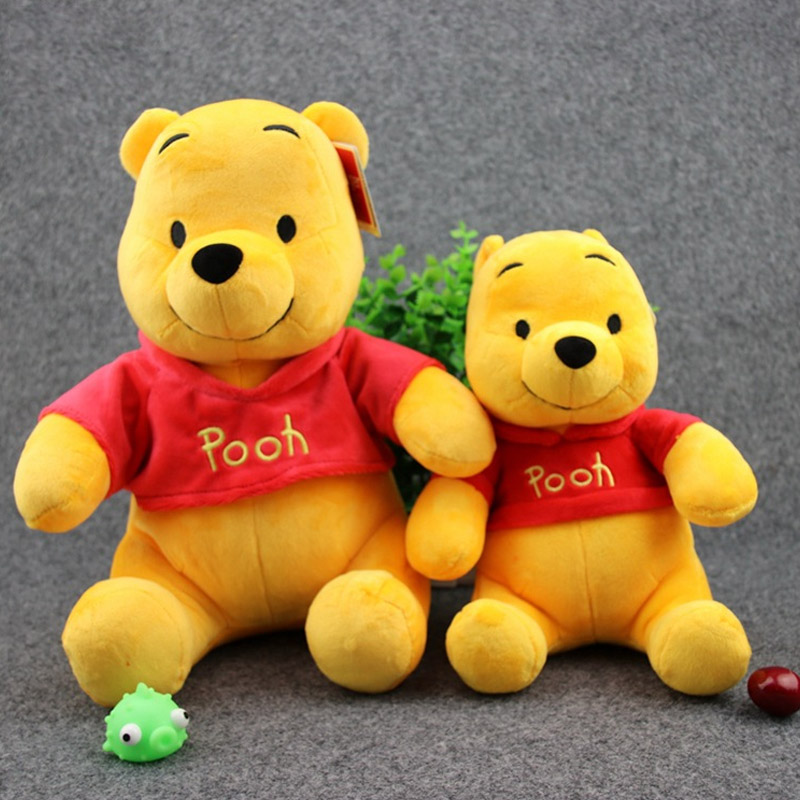 

The Pooh Bear Plush Toy 22/30cm Disney Stuffed Doll Animals Cute Mr Sanders Movies And Tv Edward Pooh Gift To Girlfriend, Multicolor